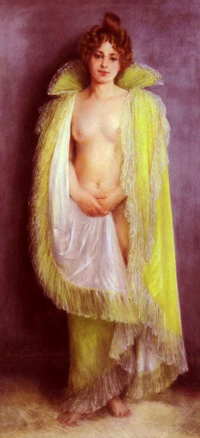 Donna in vestaglia verde, 1899